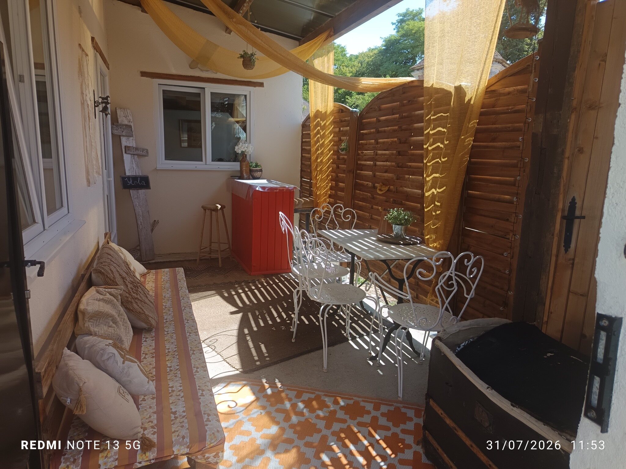 Patio aménagé Au PasSage
